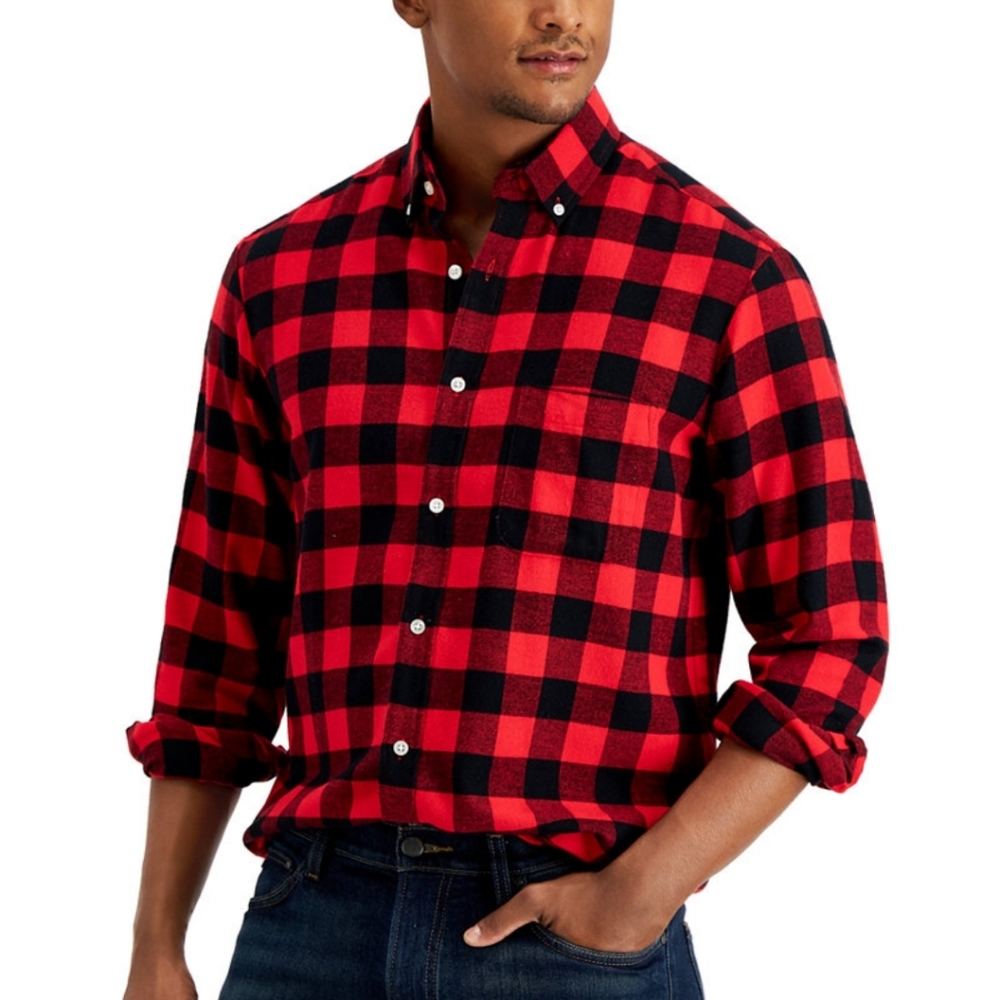 Men's plaid Flannel shirt